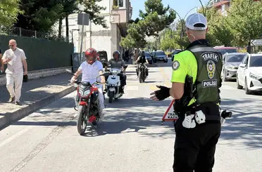 Bolu’da motosikletlere sıkı denetim
