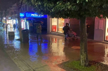 Bolu’da sağanak yağış etkili oluyor 