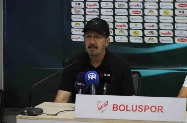 Boluspor - Manisa FK maçının ardından 
