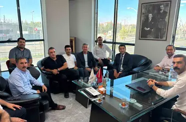 Boyraz’dan İnşaat Mühendisleri Odası’na ziyaret