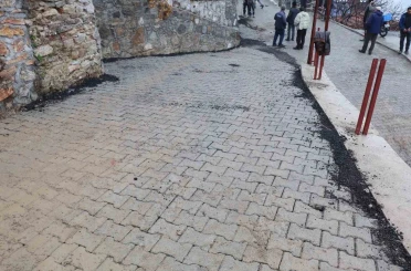 Bozdoğan Belediyesi, genç kızın yol isteğini yerine getirdi 