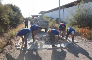 Bozdoğan Belediyesi üstyapı çalışmalarına devam ediyor 