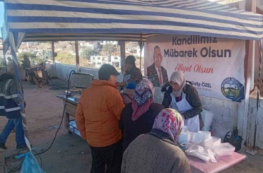 Bozdoğan Belediyesi’nden vatandaşa lokma ikramı 