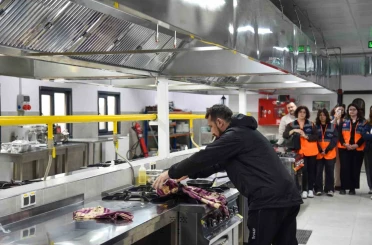 BŞEÜ’de yangına müdahale ve güvenli tahliye eğitimi 