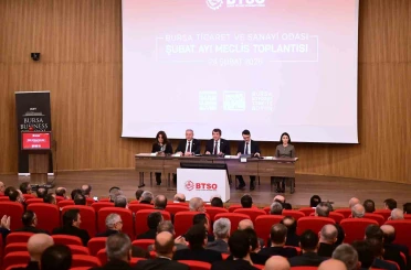 BTSO meclisi Bursa Business School’da toplandı 