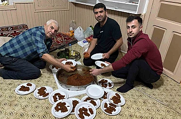 Bu köyde gelenekler halen yaşatılıyor 