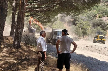 Buharkent’te atıcılık yarışması için hazırlıklar sürüyor 