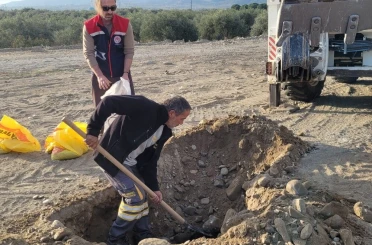 Buharkent’te toprak analizi yapıldı 