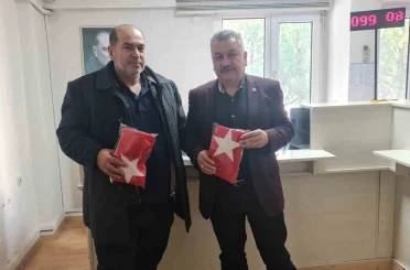 Buldanlı üreticilerden bayrak kampanyası 