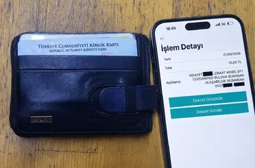 Bulduğu cüzdanın sahibine ulaşmak için 10 TL gönderdi
