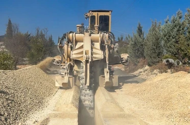 Burç’ta GASKİ’nin altyapı çalışmaları hızlandı 