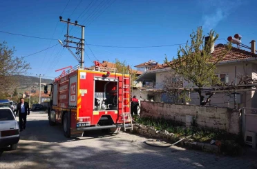 Burdur’da baca yangını söndürüldü 