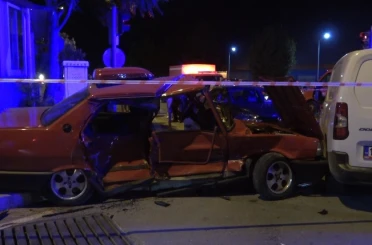 Burdur’da feci kaza: 1 ölü 4 yaralı 