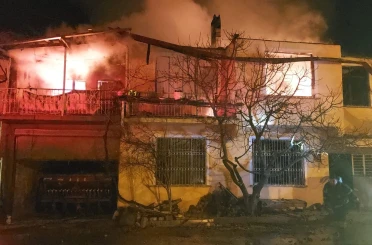 Burdur’da köyde çıkan yangında 2 ev, 1 ahır kullanılmaz hale geldi 