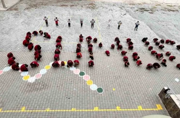 Burdur’da okullarda Filistin için farkındalık etkinliği 