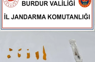Burdur’da uyuşturucu ile mücadele 