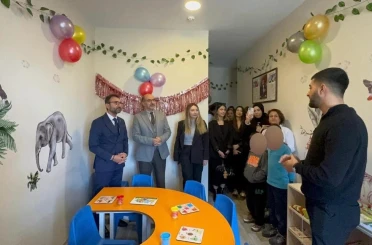 Burhaniye Uygulamalı Bilimler Fakültesi’nden özel çocuklara oyun alanı desteği 