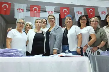 Burhaniye Yeni Partide Çiğdem Avcu başkan oldu
