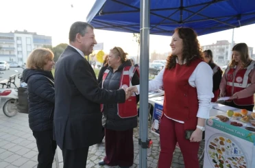 Burhaniye’de Ramazan’da Sağlık etkinliği düzenlendi 