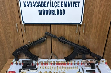 Bursa’da silah satıcılarına operasyon