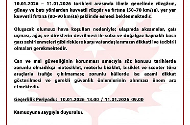 Bursa Valiliği’nden peş peşe uyarılar 