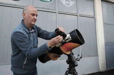 Bursa’da 1 yıllık sabır tek karede buluştu, güneşin ufuk yolculuğu görüntülendi 