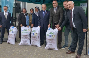 Bursa’da çiftçilere tohum desteği 