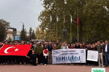 Bursa’da "Dünya yürüyüş günü" coşkusu 