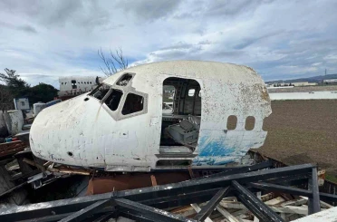 Bursa’da hurdacıdaki Boeing 747 uçak görenleri şaşkına çeviriyor 