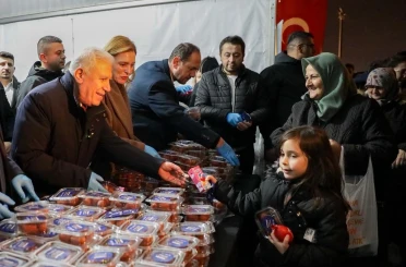 Bursa’da Miraç Kandili bereketi 