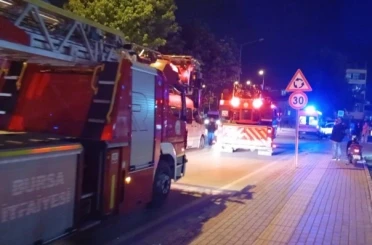 Bursa’da sporcu kamp merkezinde çıkan yangın söndürüldü 
