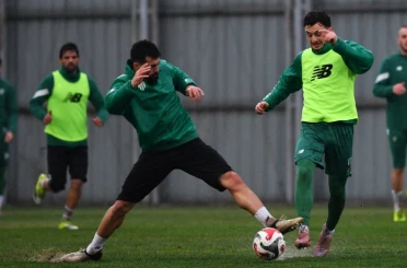 Bursaspor, Adanaspor maçı hazırlıklarını sürdürdü 