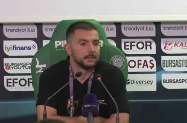 Bursaspor - İstanbulspor maçının ardından