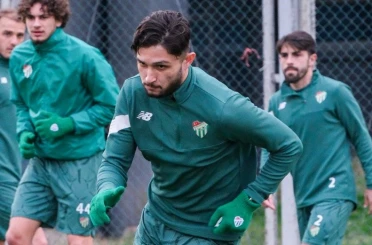 Bursaspor, Yeni Mersin İdman Yurdu maçı hazırlıklarını tamamladı 