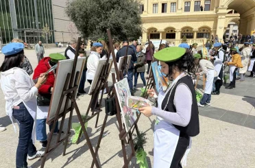 Büyükçekmece’de Dünya Sanat Günü etkinliği 