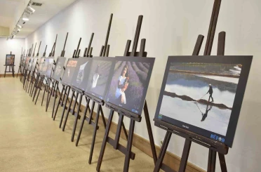 Büyükçekmece’de kursiyerlerin dokunuşları fotoğraflarda hayat buldu 