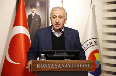 Büyükeğen: "Konya sanayisi üretimden kopmadı"