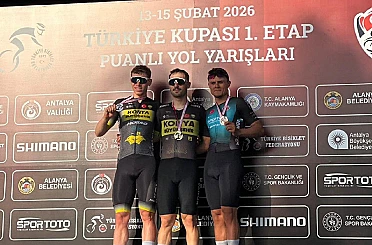 BÜYÜKŞEHİRLİ BİSİKLETÇİLER TÜRKİYE KUPASI 1. ETAP PUANLI YOL YARIŞLARINDA İKİNCİ OLDU