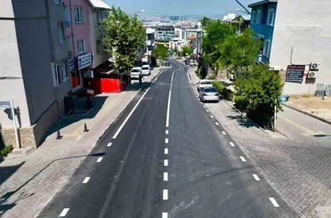 Büyükşehir Nilüfer’de Dumlupınar Caddesi’ni yeniledi
