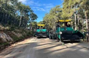 Büyükşehir, Ölüdeniz yolunu yeniliyor 