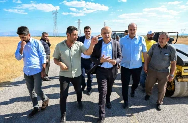 Büyükşehir, Yazıhan’da yol standardını yükseltti
