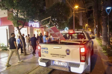 Büyükşehir zabıtasından kaldırım işgallerine sıkı denetim