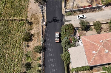 Büyükşehir’den Develi ilçesi Gazi Mahallesi’nde 8 milyon TL’lik sıcak asfalt yatırımı 