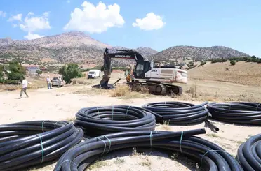 Büyükşehir’den Elmalı Yalnızdam Mahallesi’ne sulama tesisi
