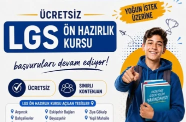 Büyükşehir’den gençlere TYT, LGS ve YDS kursları 