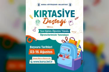 Büyükşehir’den öğrencilere kırtasiye desteği 