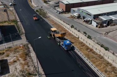 Büyükşehir’den Sazyolu Caddesi’nde 35 milyon TL’lik asfalt çalışması 