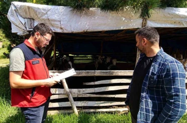 Buzağı kayıplarının önlenmesi için eğitim çalışması sürüyor 