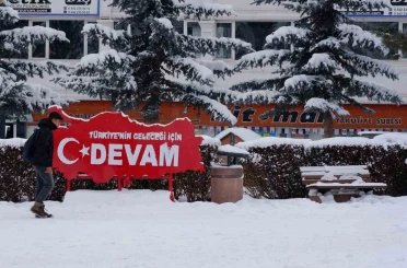 Buzlanma, çığ ve don uyarısı 