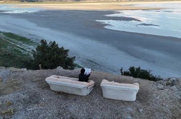 Buzul çağından bu yana Eğirdir Gölü ilk kez ikiye bölündü